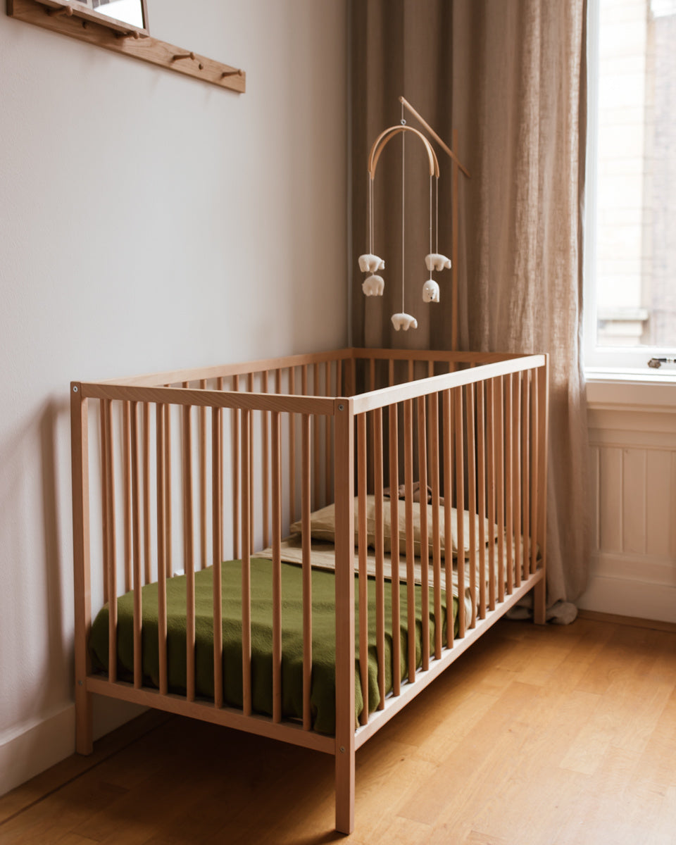 Disana ledikant deken wol olive