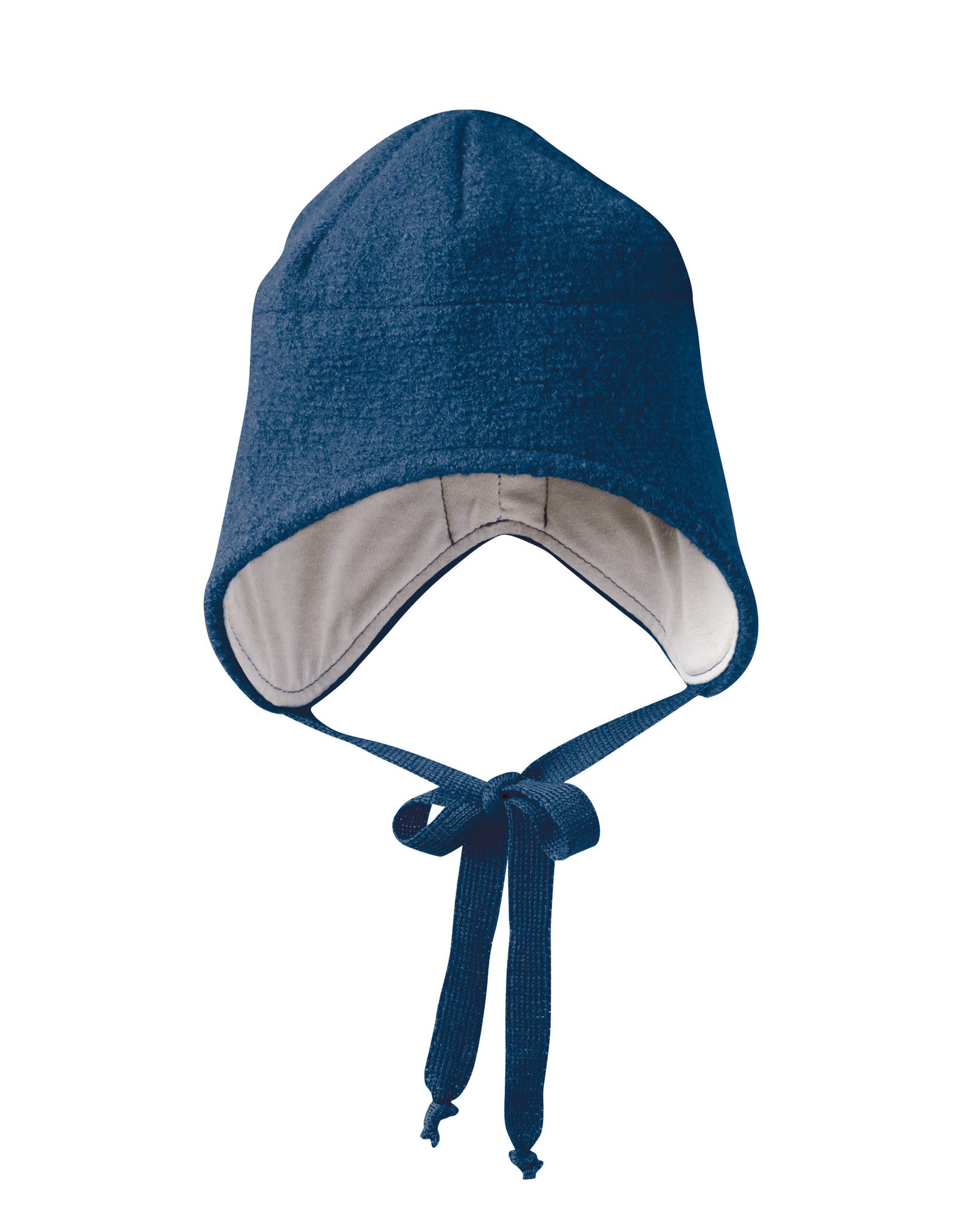 Disana Muts van gekookte wol - marine 3621294