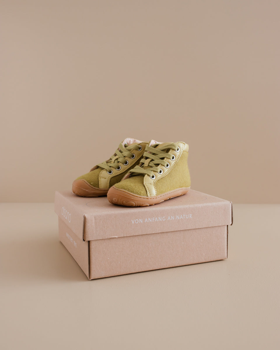 Disana wollen schoentjes gold