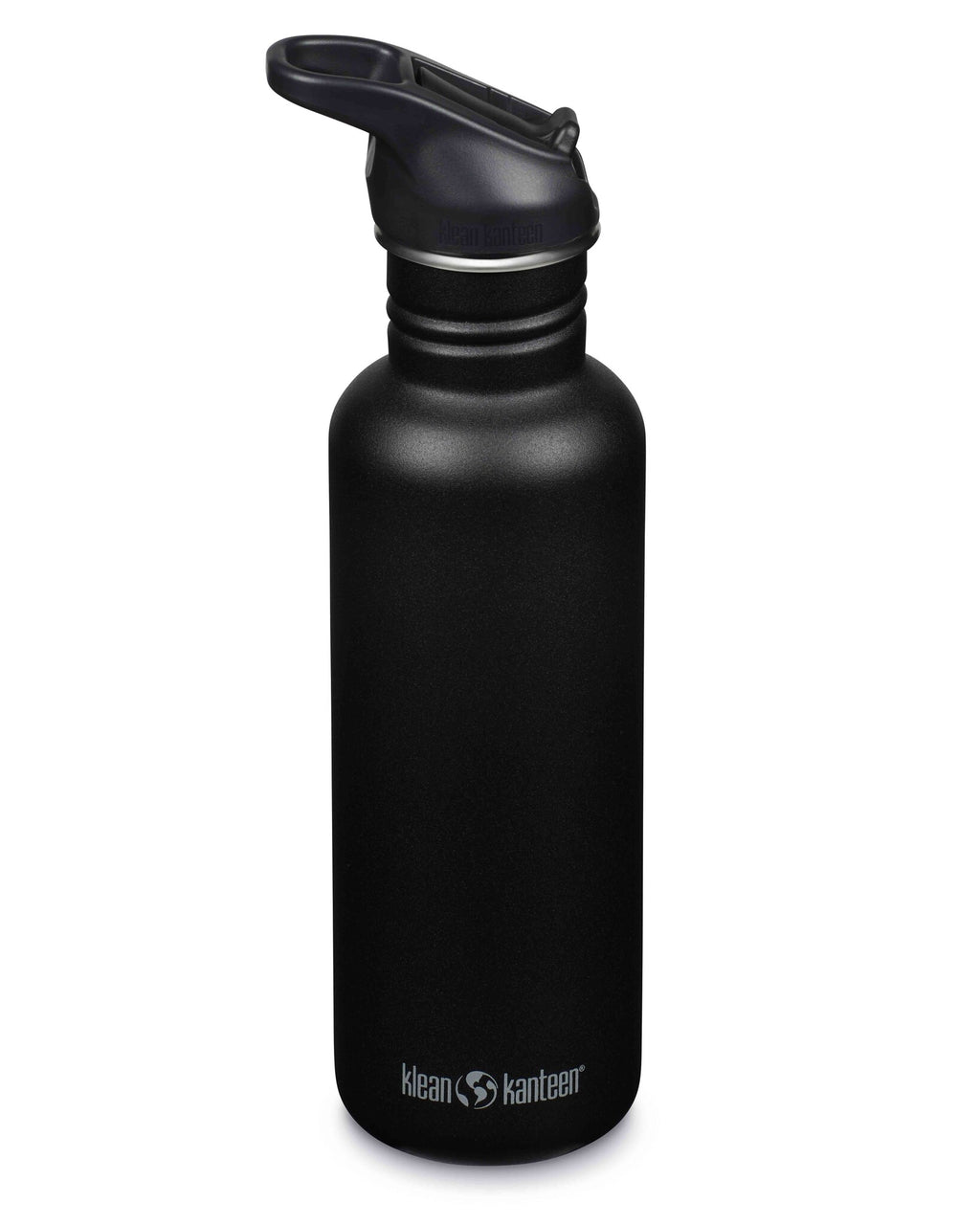 Drinkfles Classic 800 ml - zwart flip