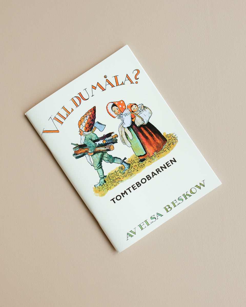 Elsa Beskow coloring book