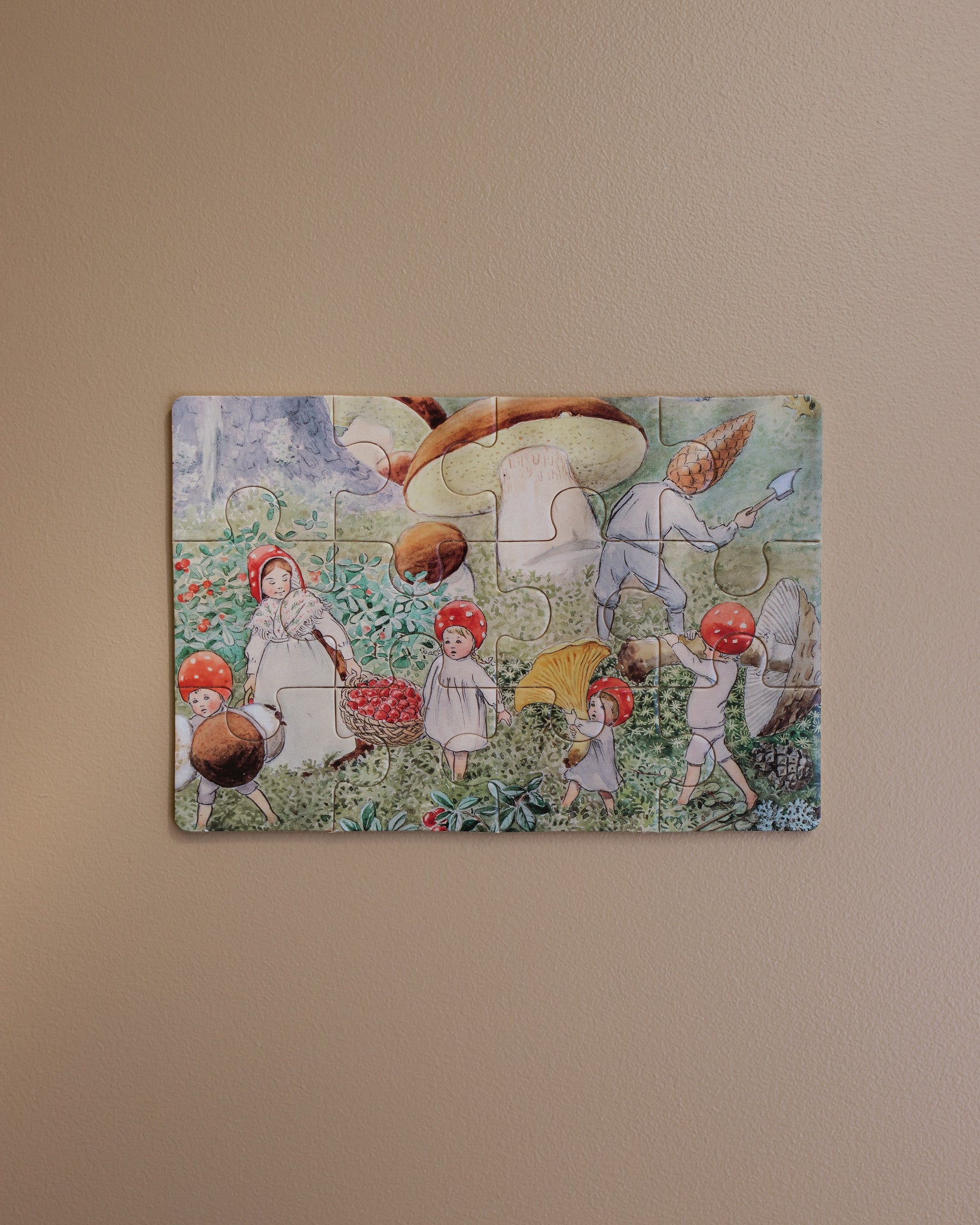Elsa Beskow kabouterkinderen puzzles 4 copyright Ziloen