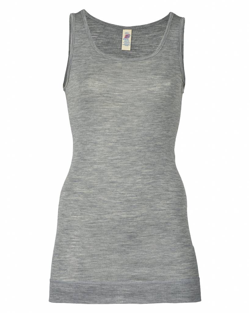 Engel-longtop-wol-zijde-grijs