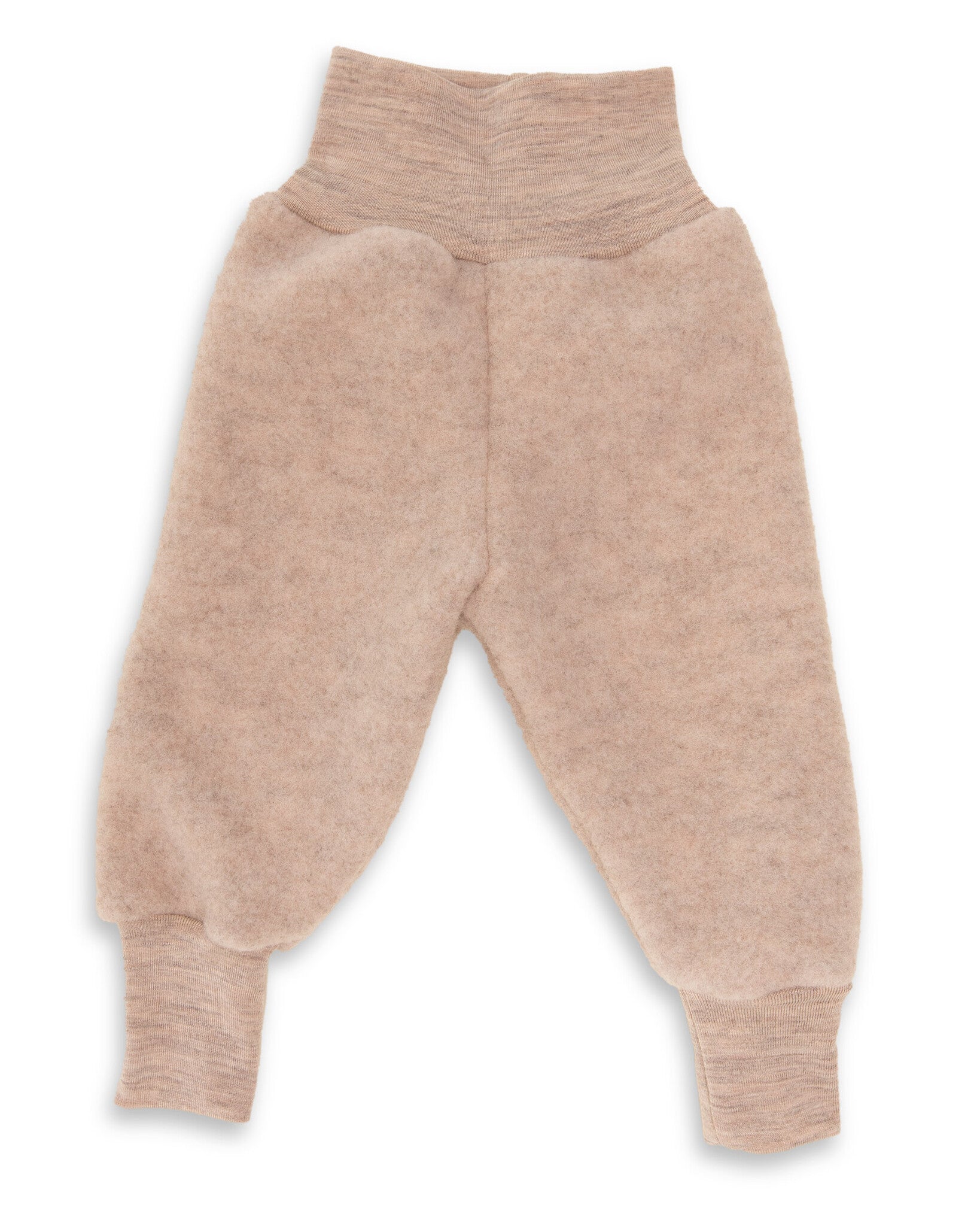Engel Natur Broek van wol-fleece - sand