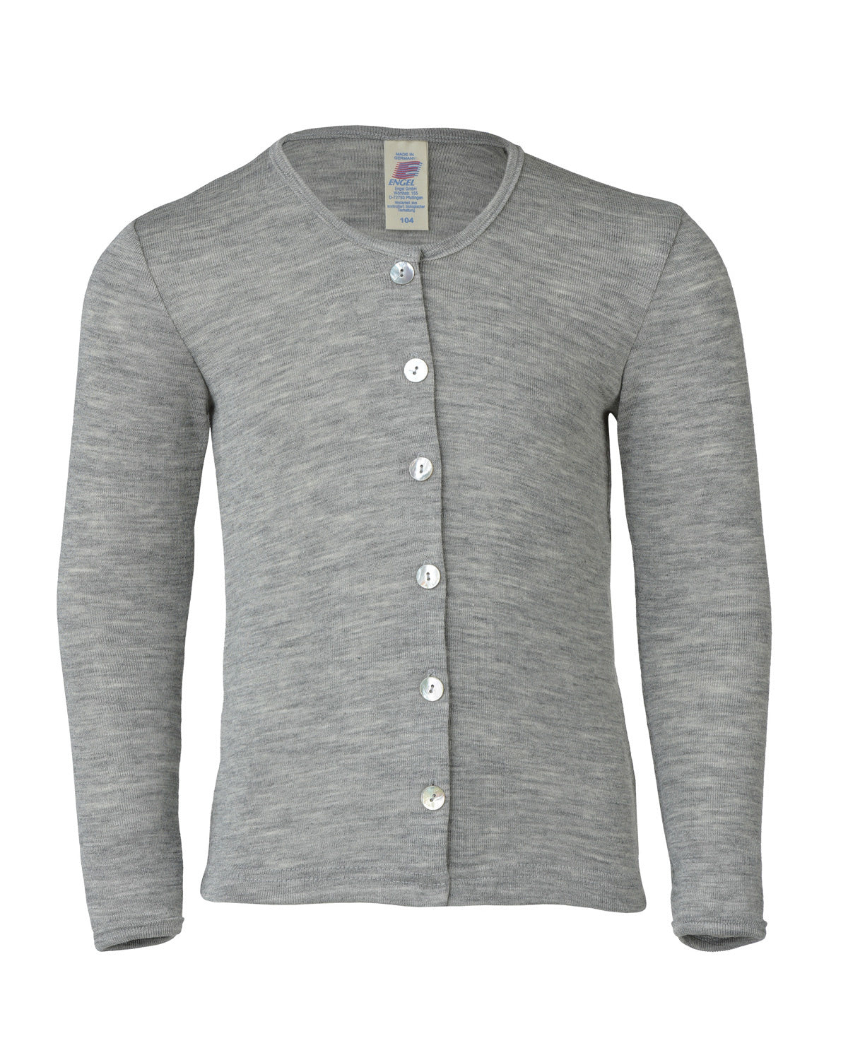 Engel-natur-kinder-vest-wol-zijde-grijs