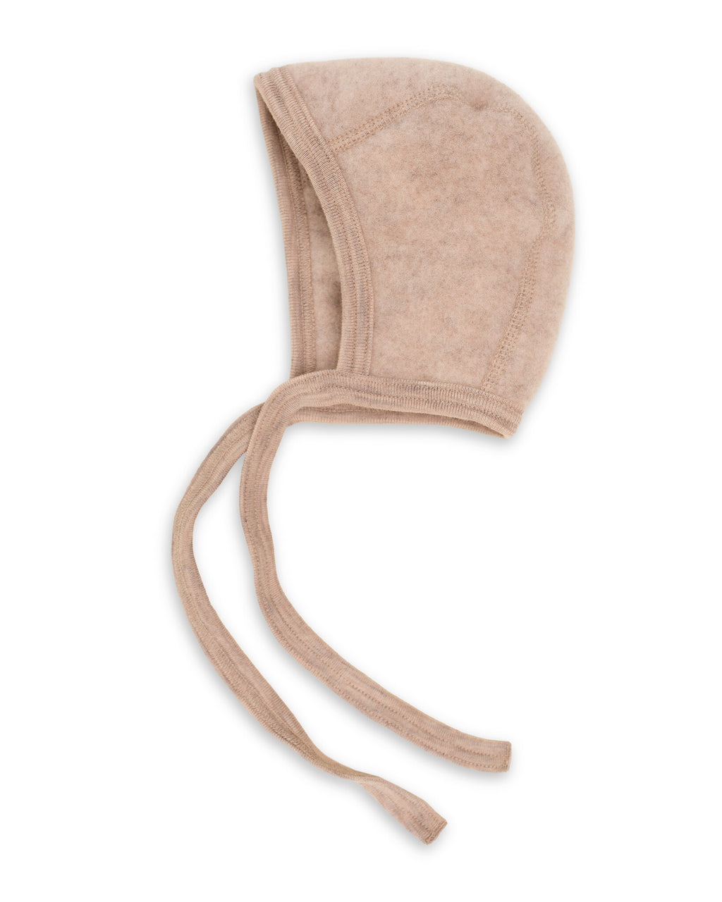 Engel Natur Mutsje van wol-fleece - sand