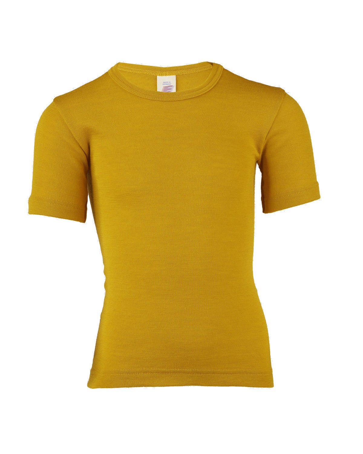 engel-natur-wol-zijde-kinder-t-shirt-saffraan-geel