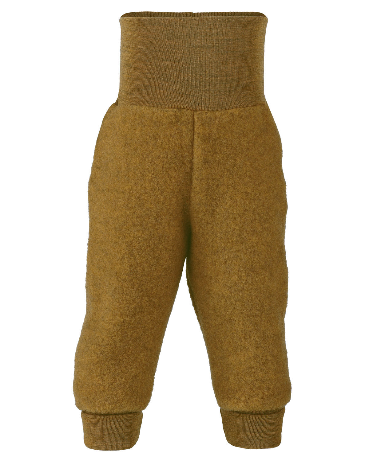 Engel-Natur-wolfleece-baby-broekje-saffraan-geel