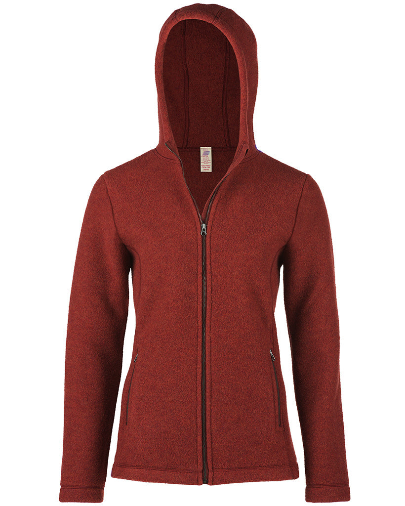 Engel Natur wolfleece jack terracotta 584421-071E