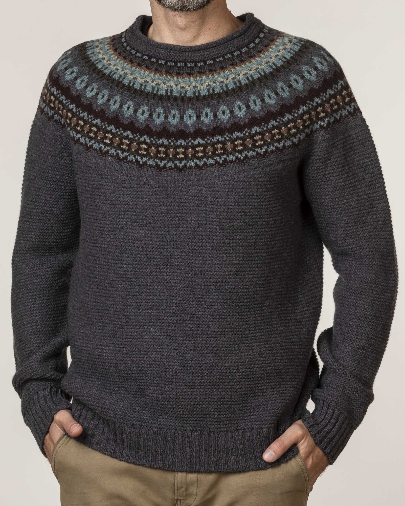 eribe Trui van merinowol unisex - selkie 2