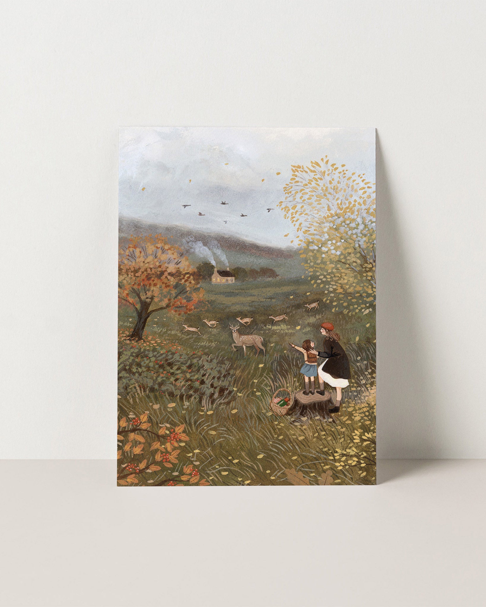 Fallow postcard enkel 2