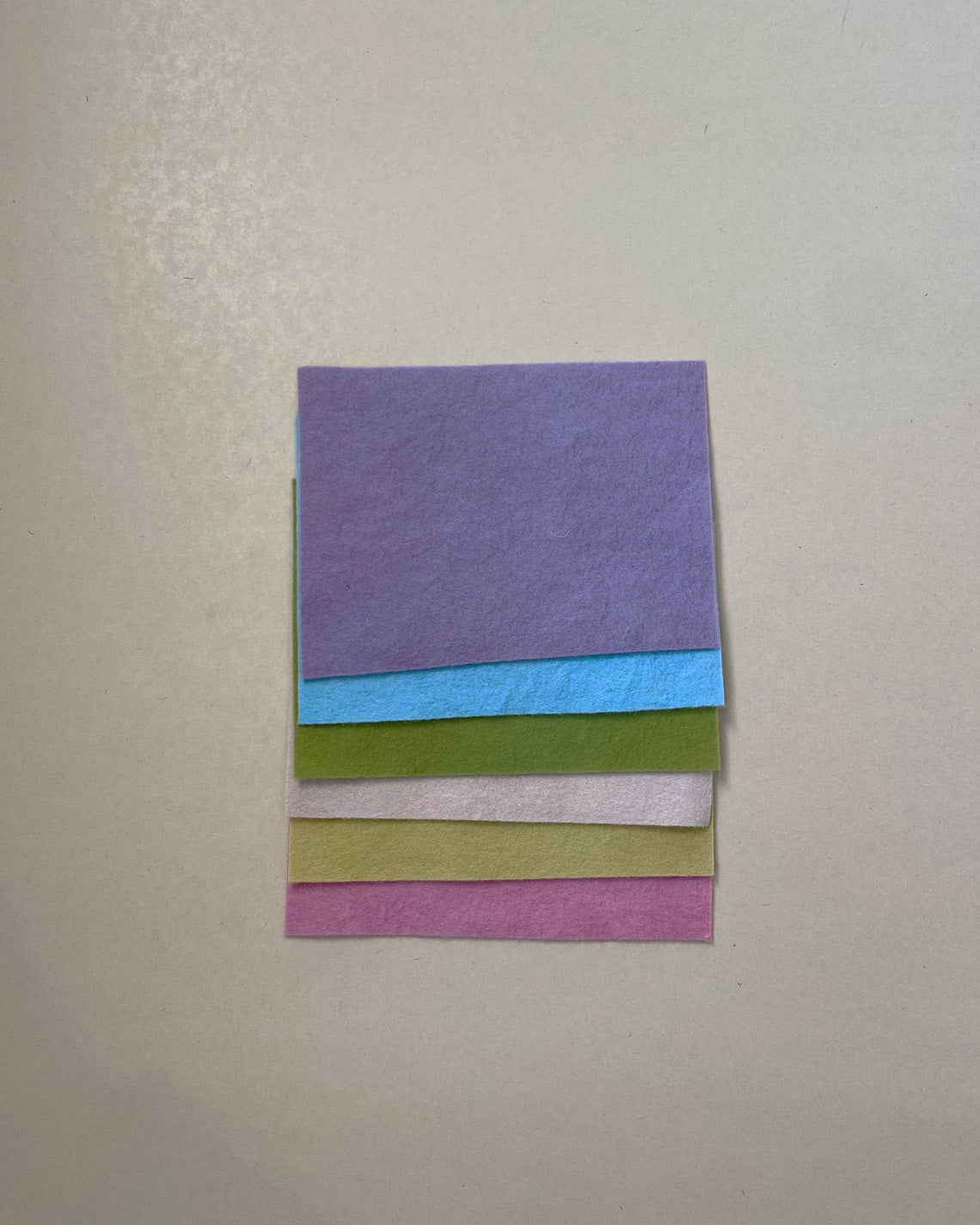 Filges Lapjes vilt - 6 pastelkleuren