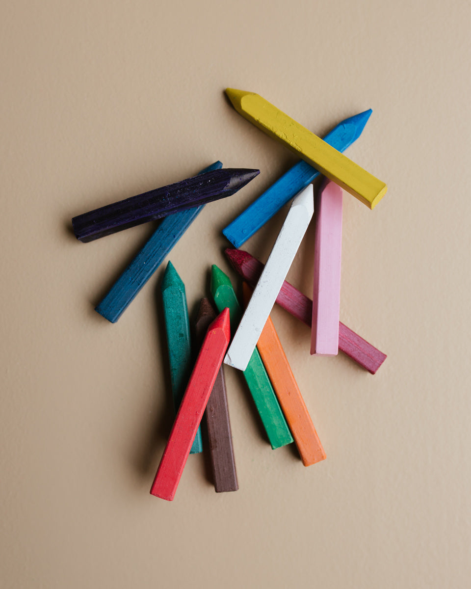 Filia Oil Crayons - 12 colours: endless drawing fun! | Ziloen