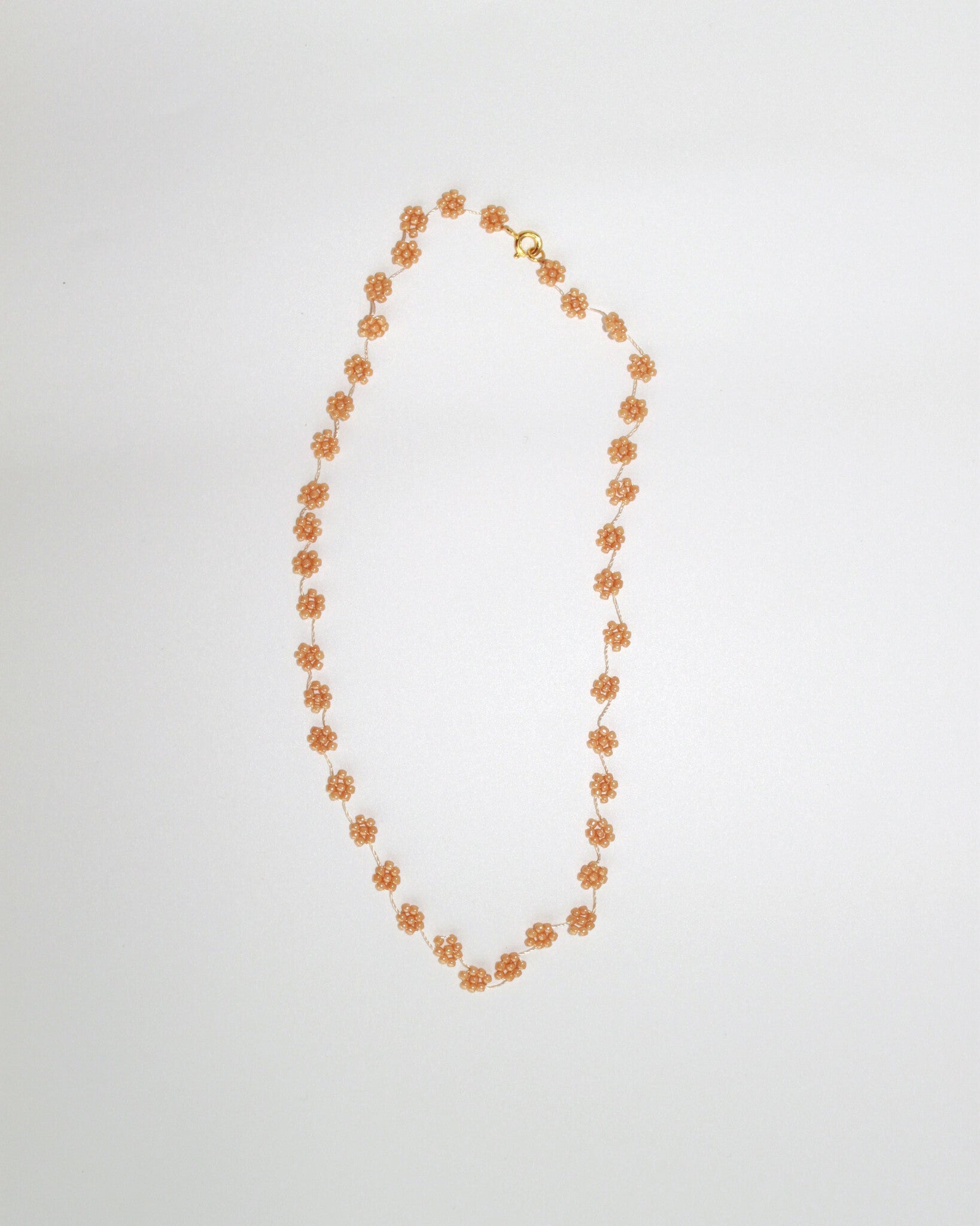 FIORI NECKLACE - BEIGE - 14K GOLD FILLED 1