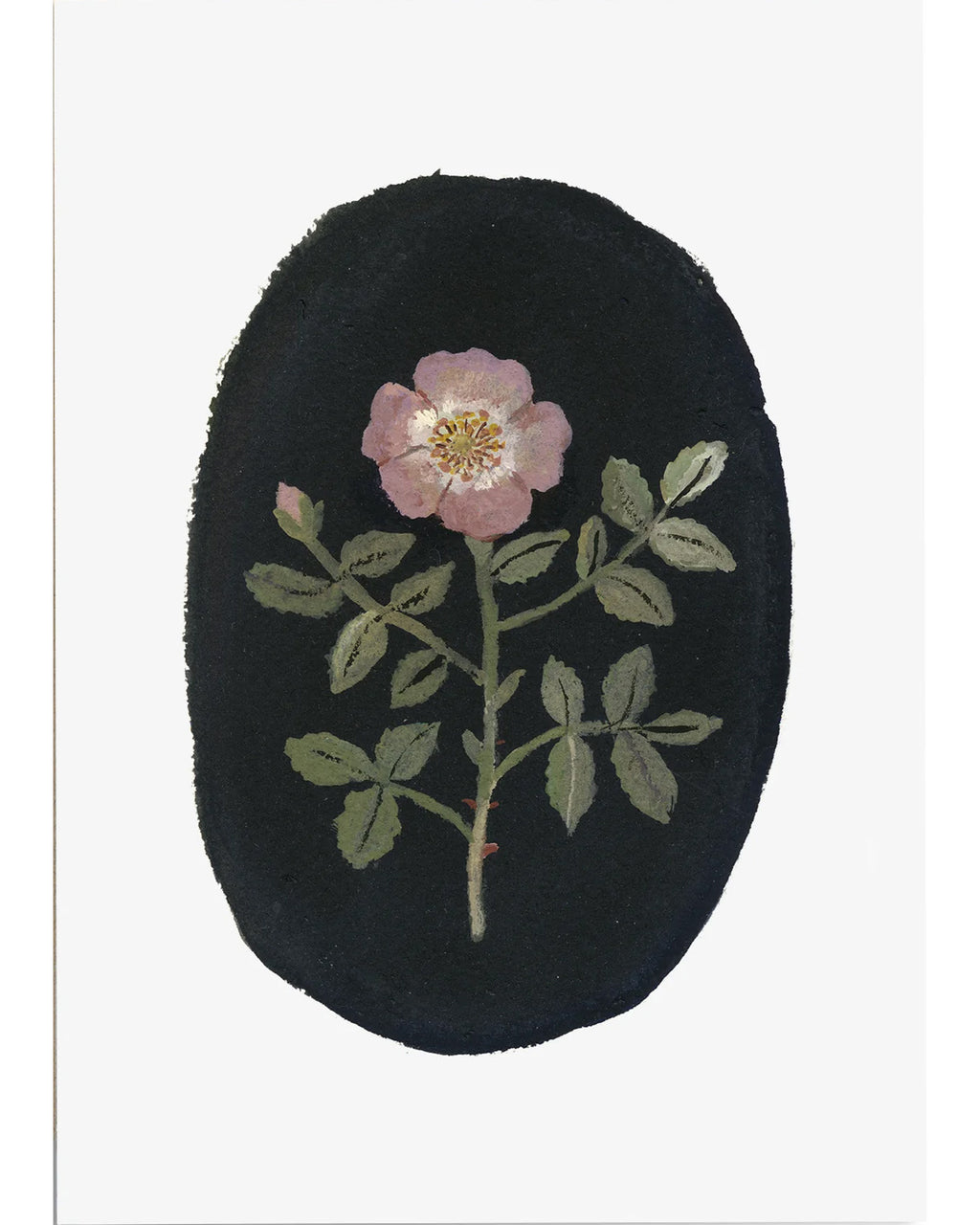 Gemma Koomen kaart dog rose_2