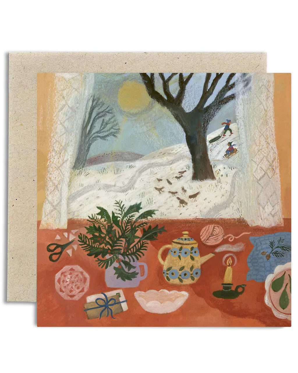 Gemma Koomen kaart slow snow day