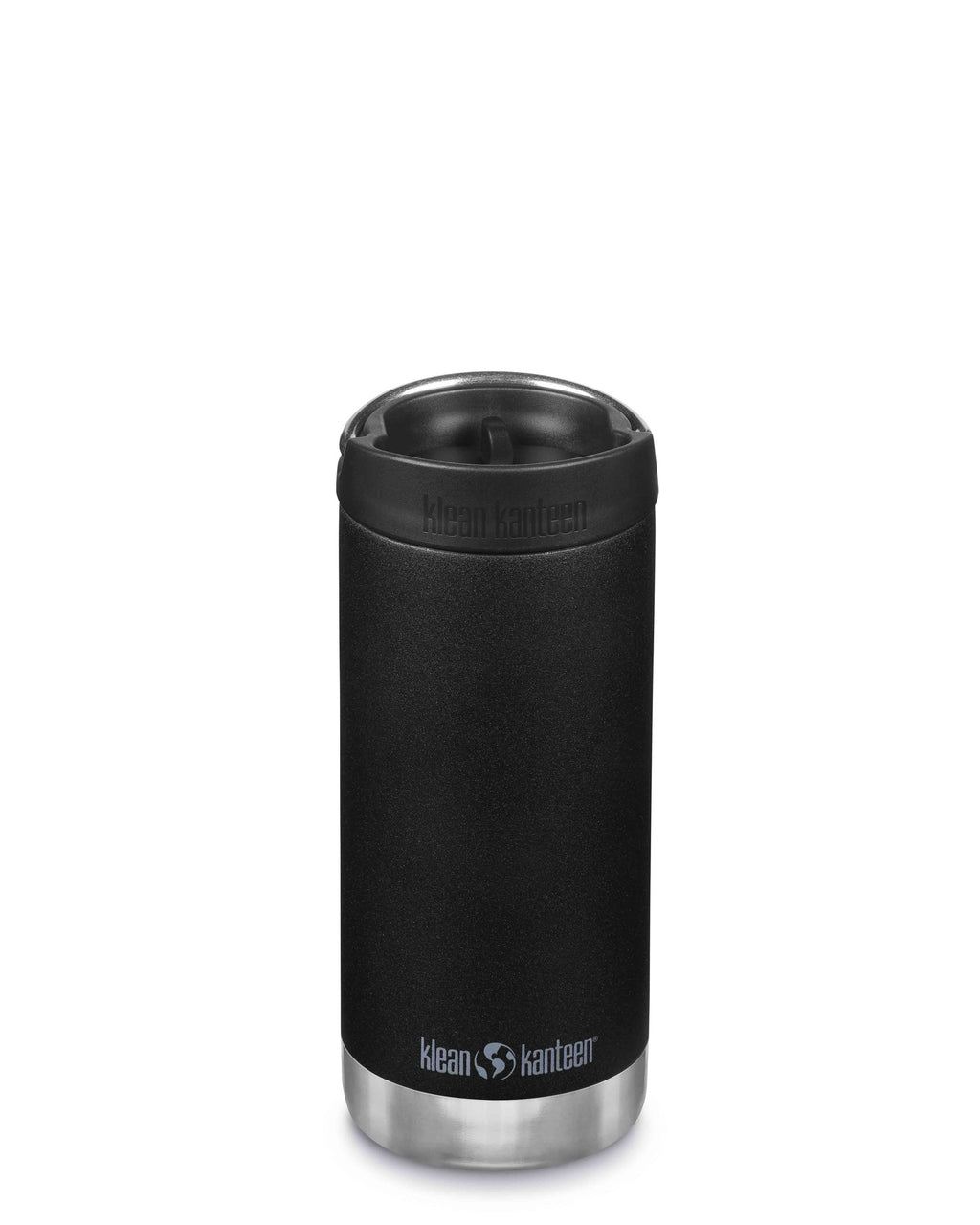 goed TKWide thermosfles met koffiedop 355 ml - mat zwart 1008302