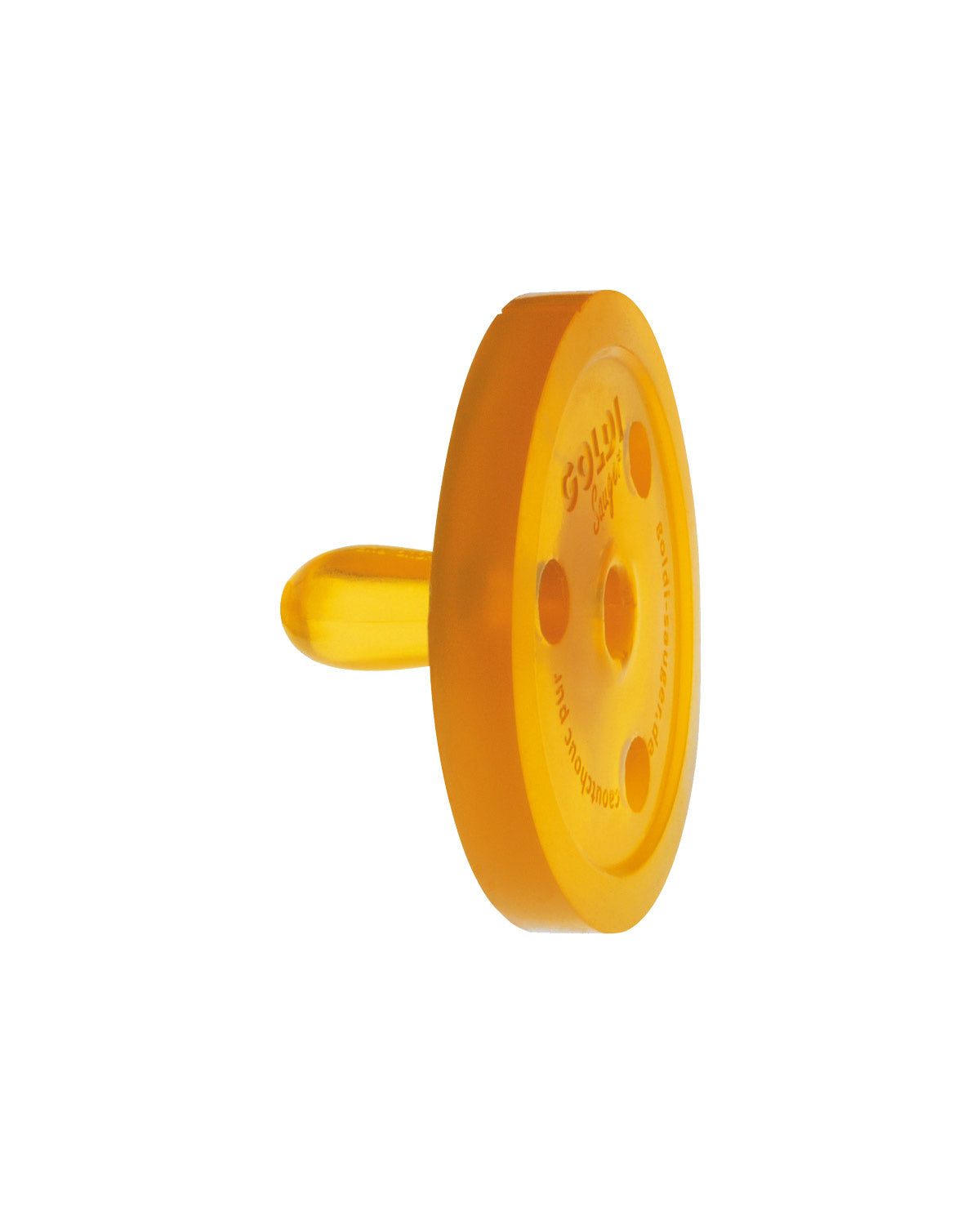 Goldi-Sauger-dummie-natural-rubber