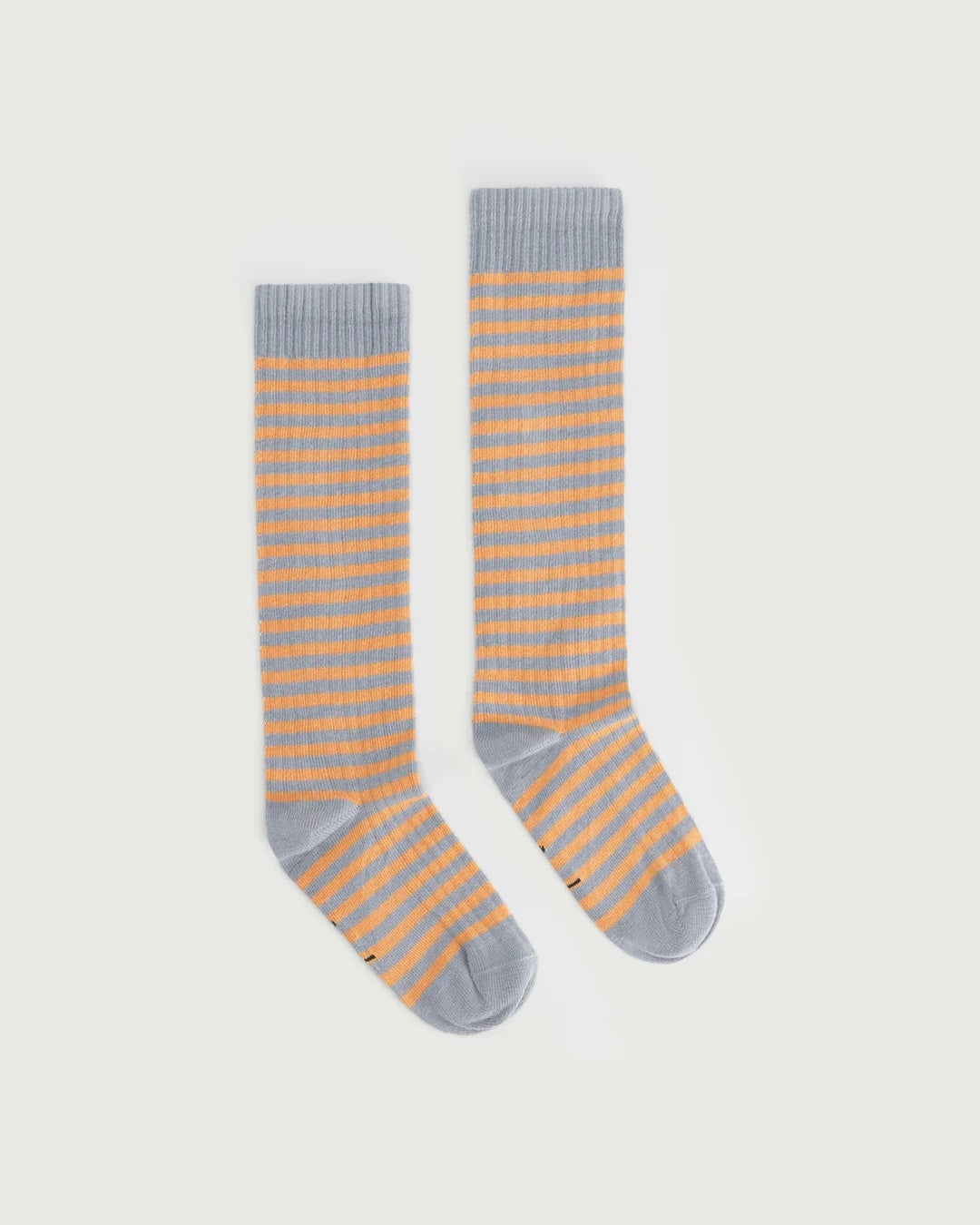 Gray_Label_-_ACC004_-_539_-_Stone_Grey_-_Melon_-_Long_Ribbed_Socks 1