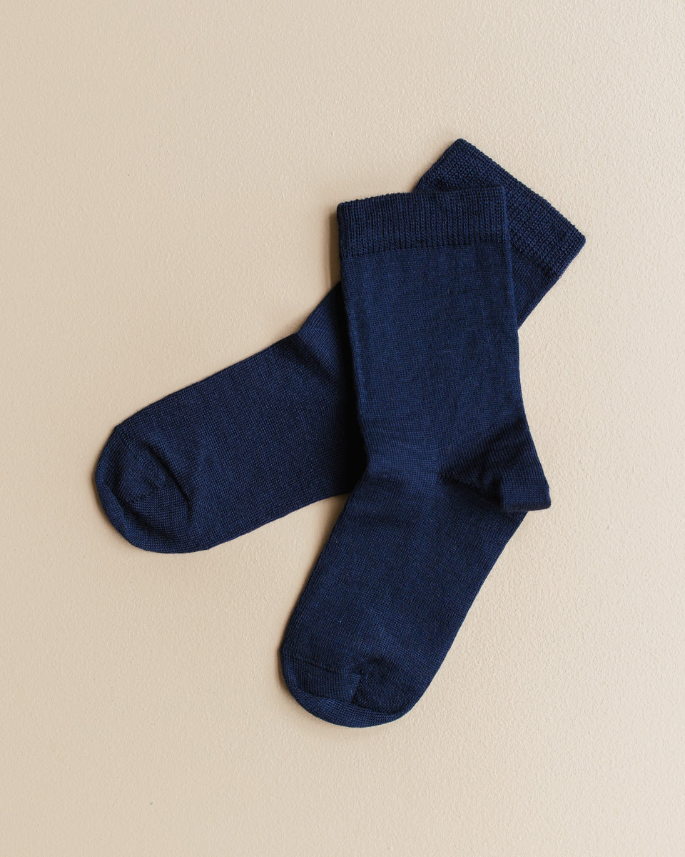 Grödo Sokken van wol - blauw 2