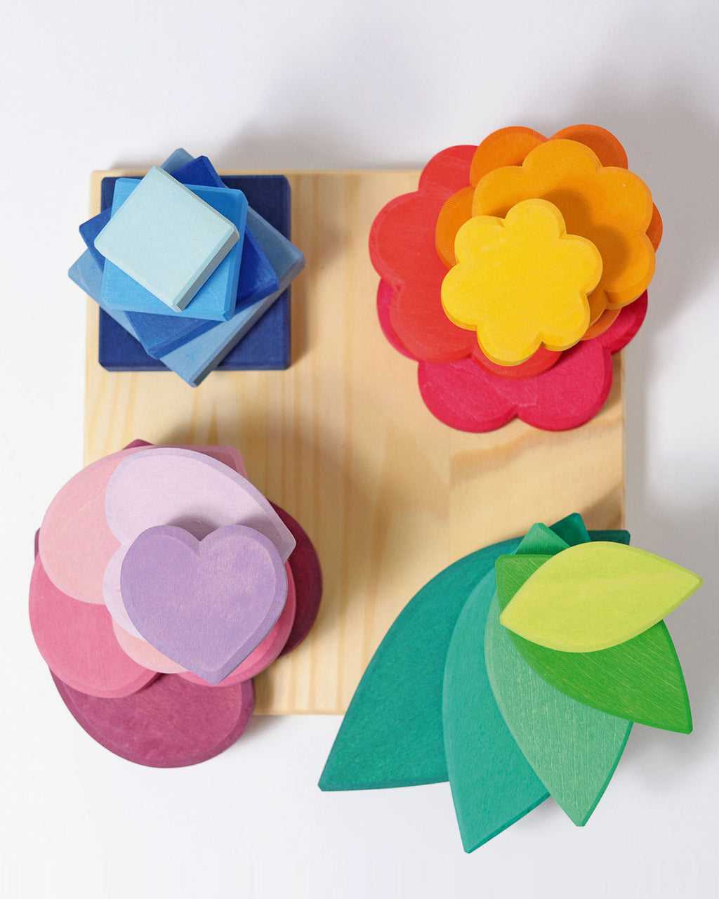 Grimms-stapeltorens-4-in-1-bloemetjes-regenboog-Art11075