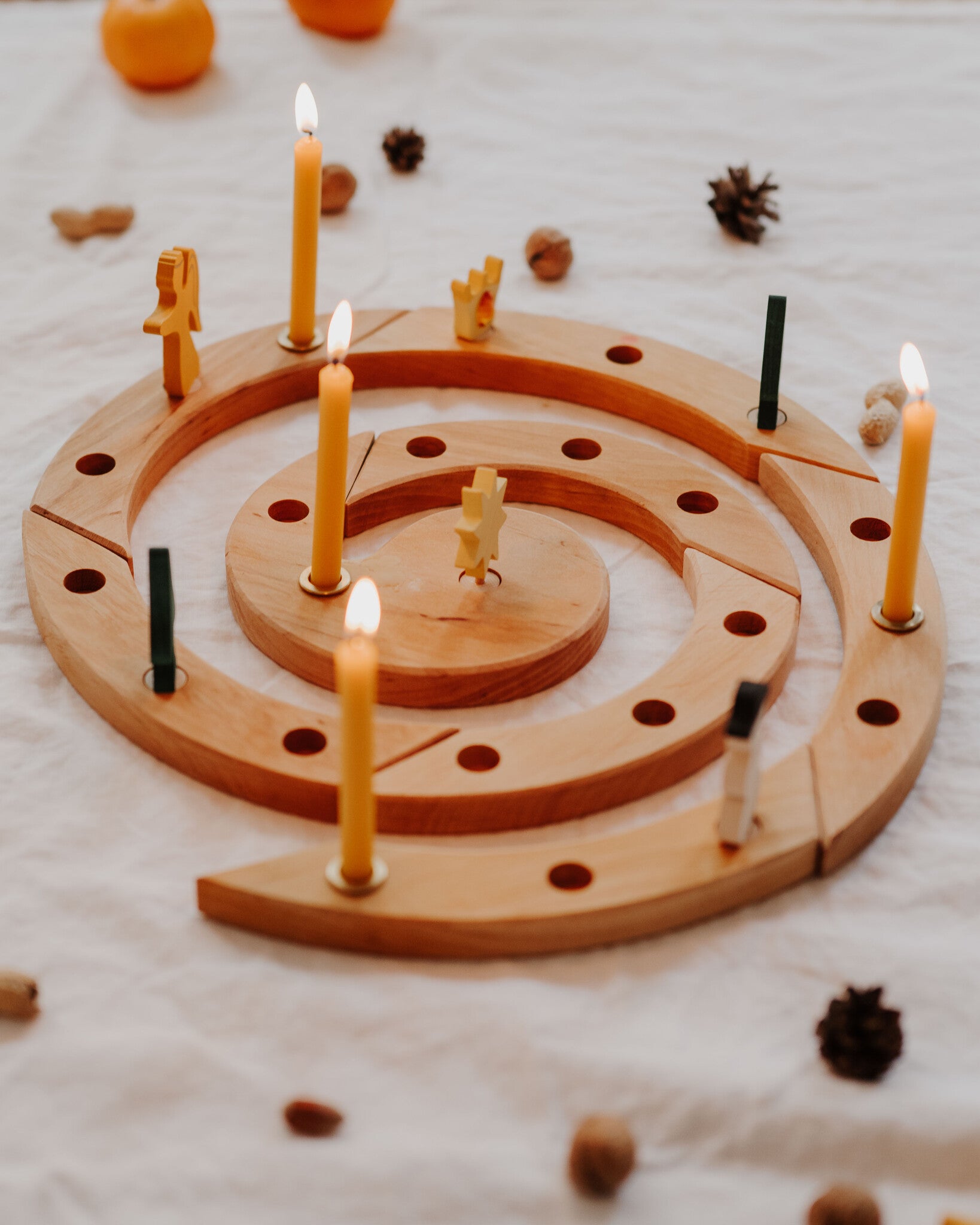 Grimm's verjaardag - advent spiraal