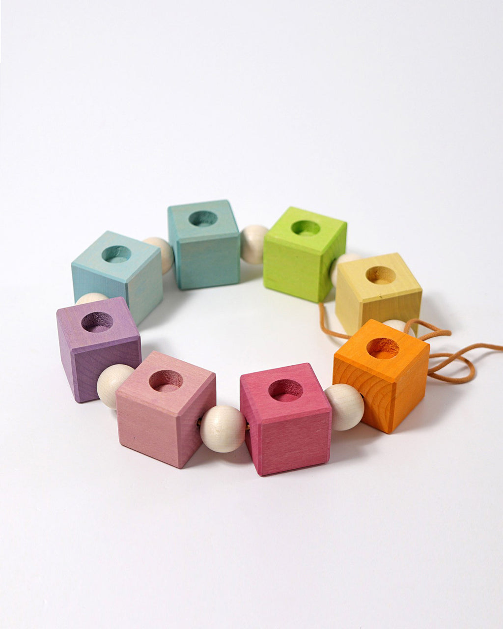 Grimm's Verjaardagsring blokjes - regenboog