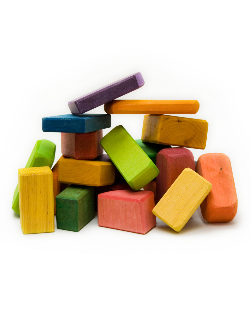 Handmade Regenboog blokken 20 delig 5451
