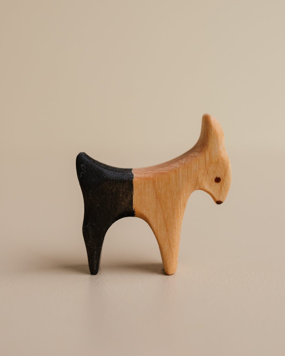 Houten bokje handgemaakt