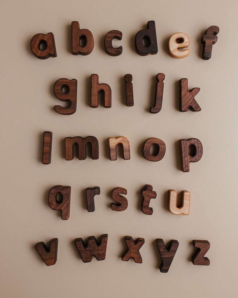 houten letters