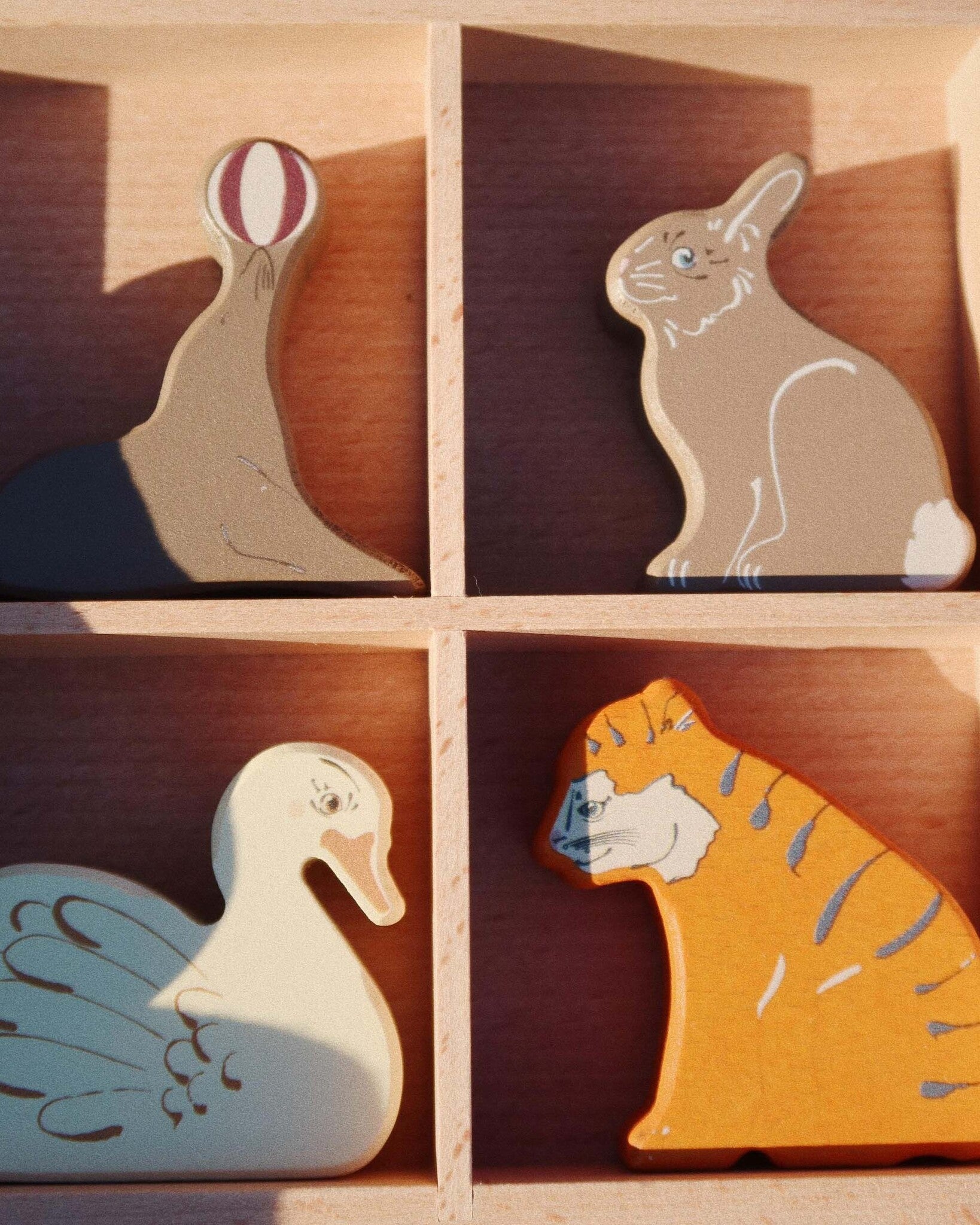 Houten mini dieren 4