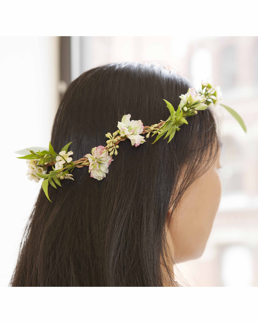 Huckleberry Halsketting van verse bloemen 7
