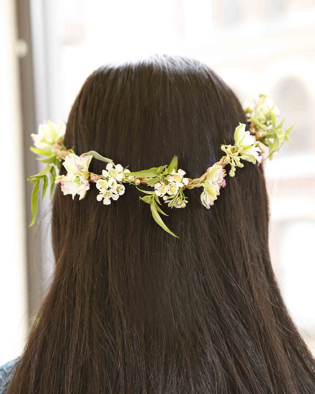 Huckleberry Halsketting van verse bloemen 8