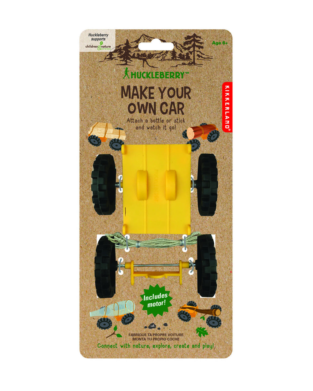 Huckleberry maak je eigen auto set