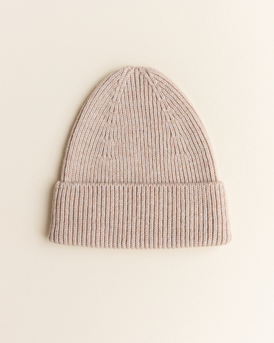 Hvid BEANIE FONZIE SAND