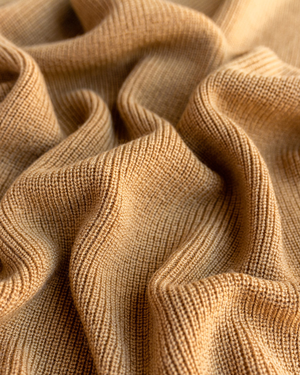Hvid blanket FELIX OCHRE 2