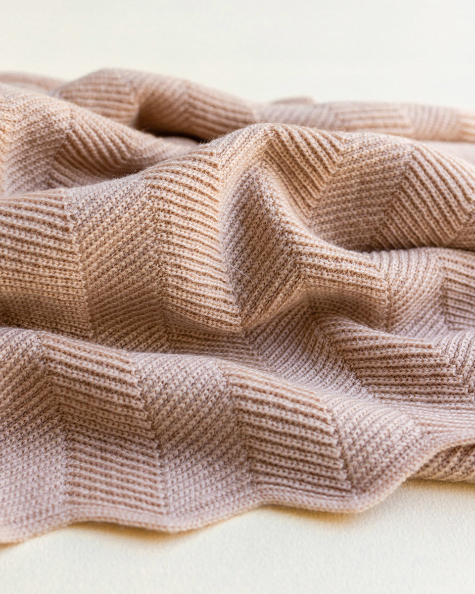 Hvid blanket FREDDIE ROSE