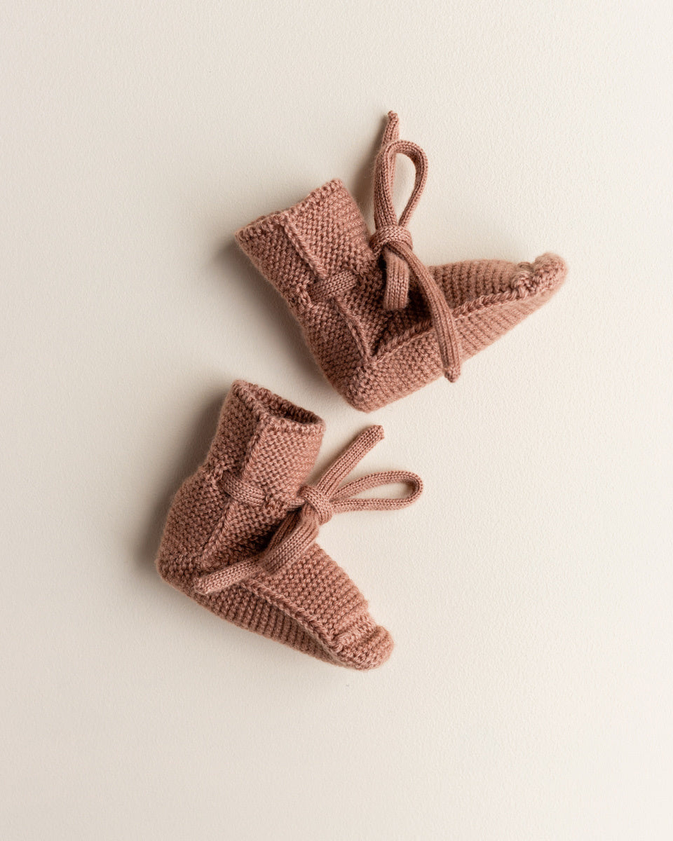 Hvid BOOTIES TERRACOTTA