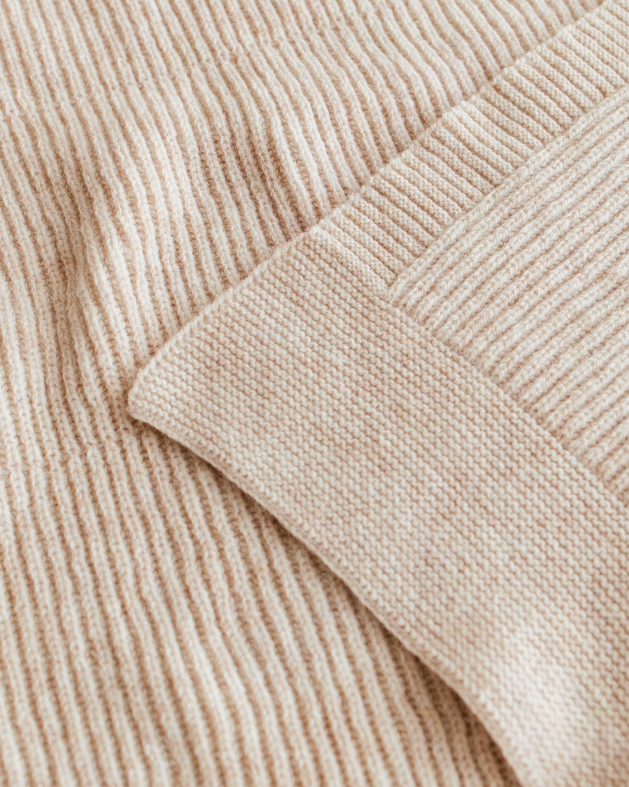 Hvid-Ledikant-deken-Gaston---soft-beige-3