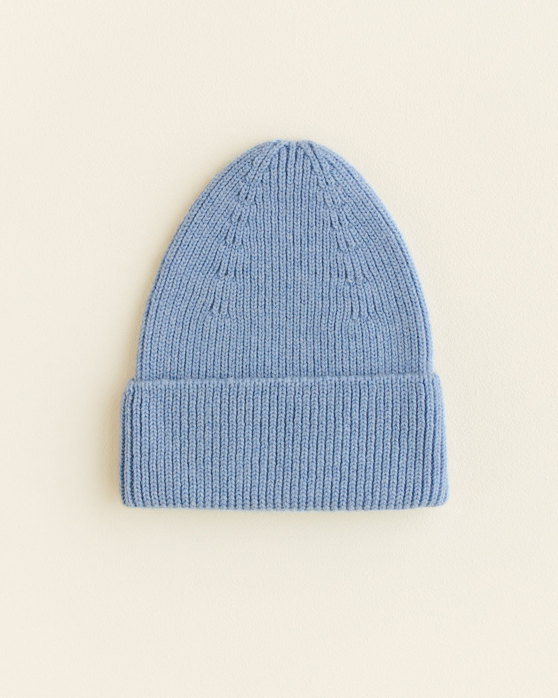 Hvid-Ribbeanie-Fonzie-voor-volwassenen---light-blue