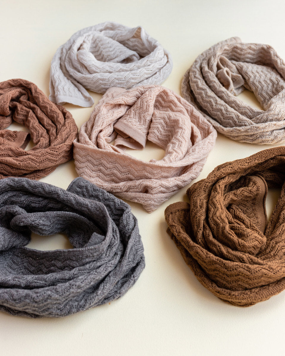 Hvid SCARF FREDRIK