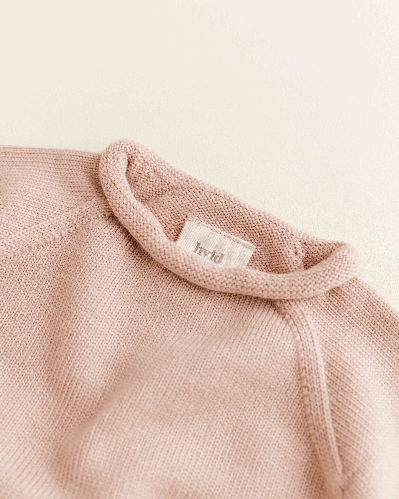 Hvid Wollen trui Georgette - apricot3