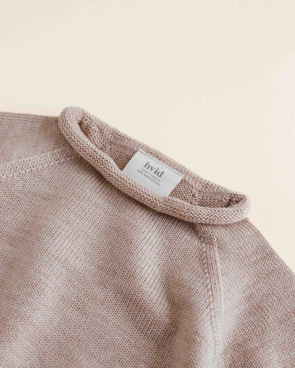 hvid Wool sweater Georgette - sand 3