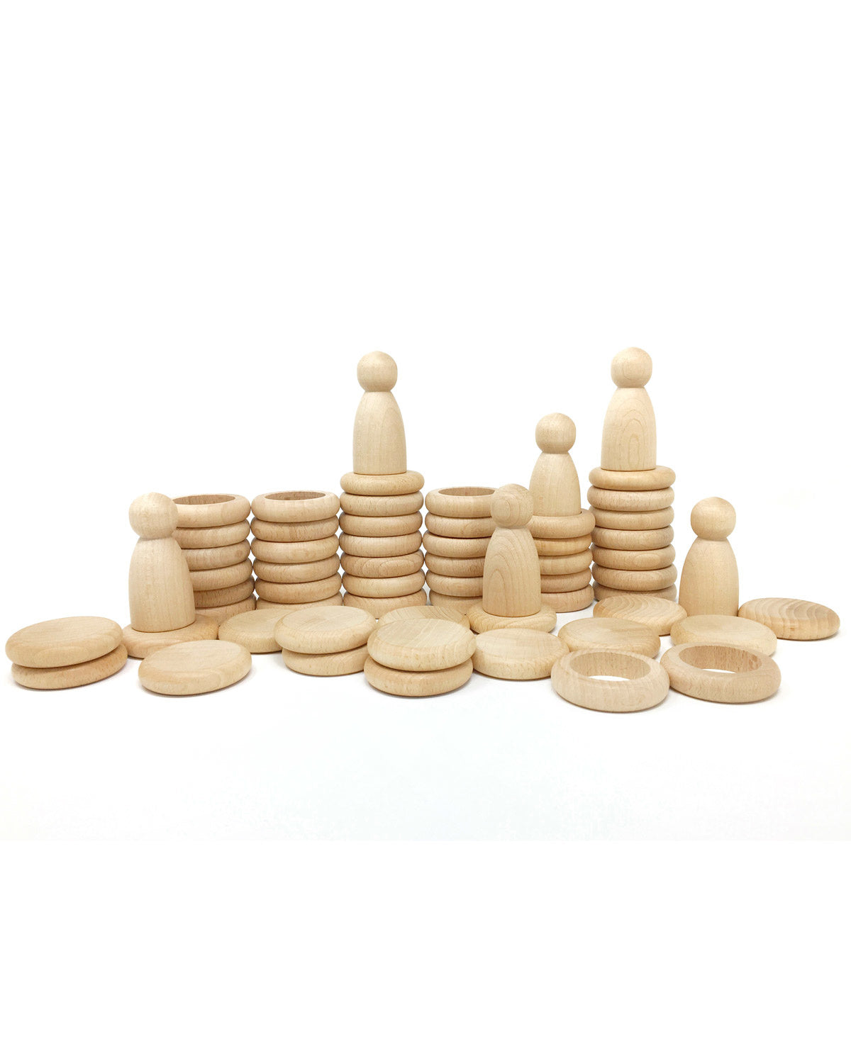 Joguines-Grapat-nins-ringen-schijven-blank-hout