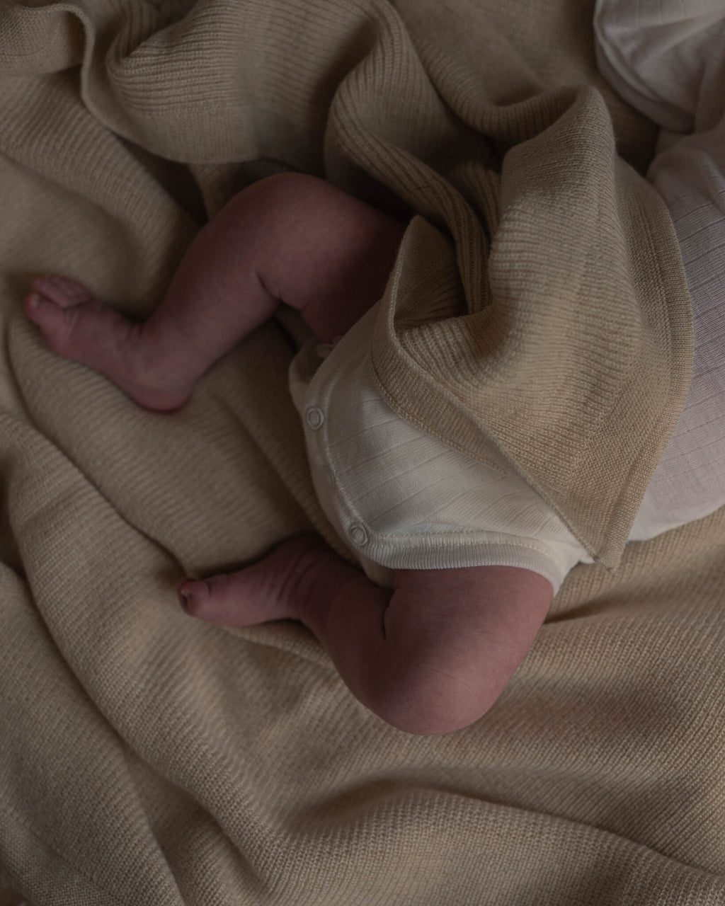 Joha - wollen romper naturel