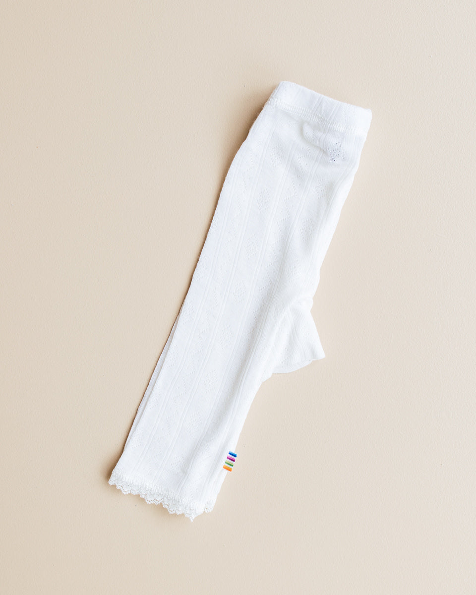 Joha Baby legging wol:zijde ajour - naturel 2