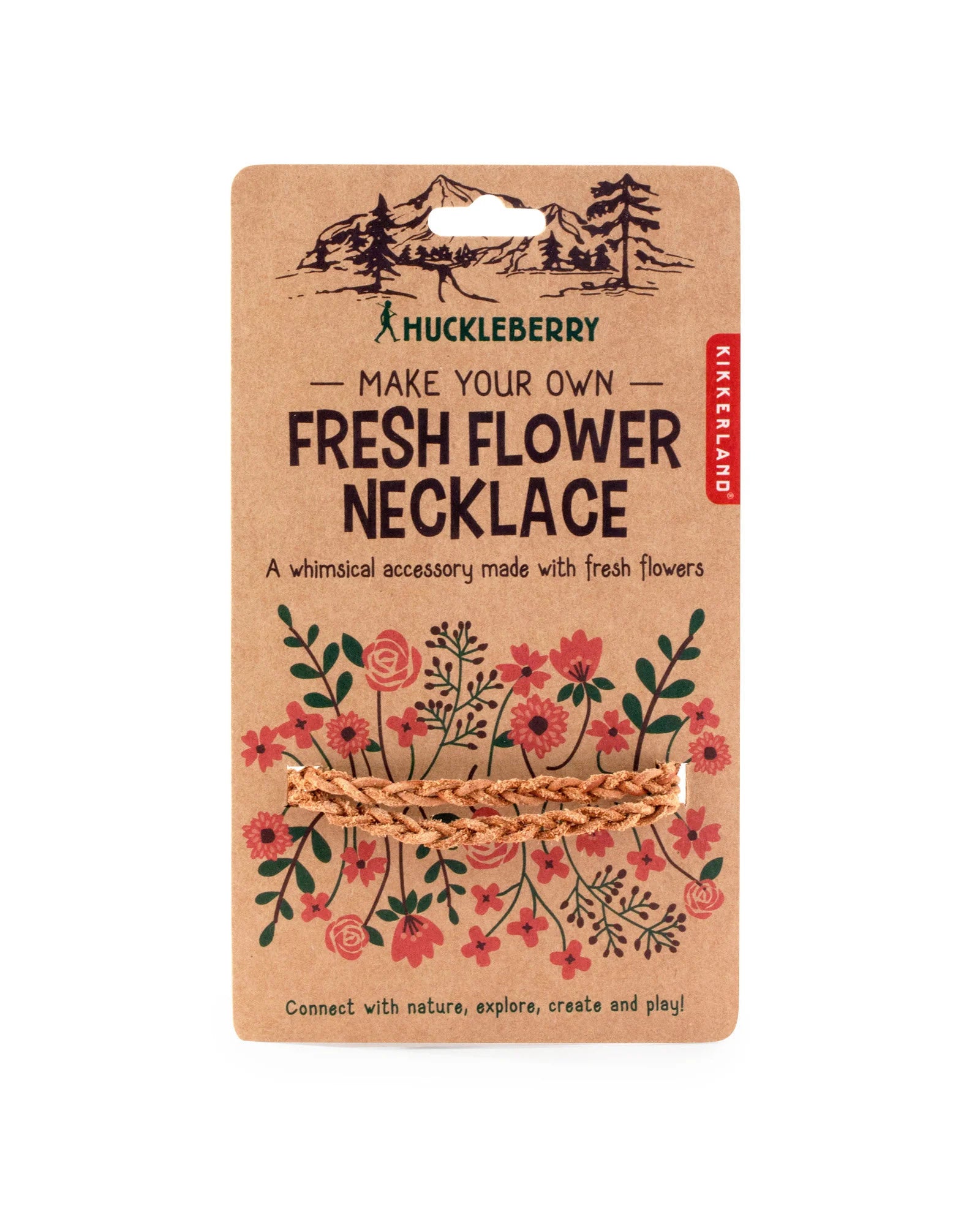 kikkerland Fresh flower necklace