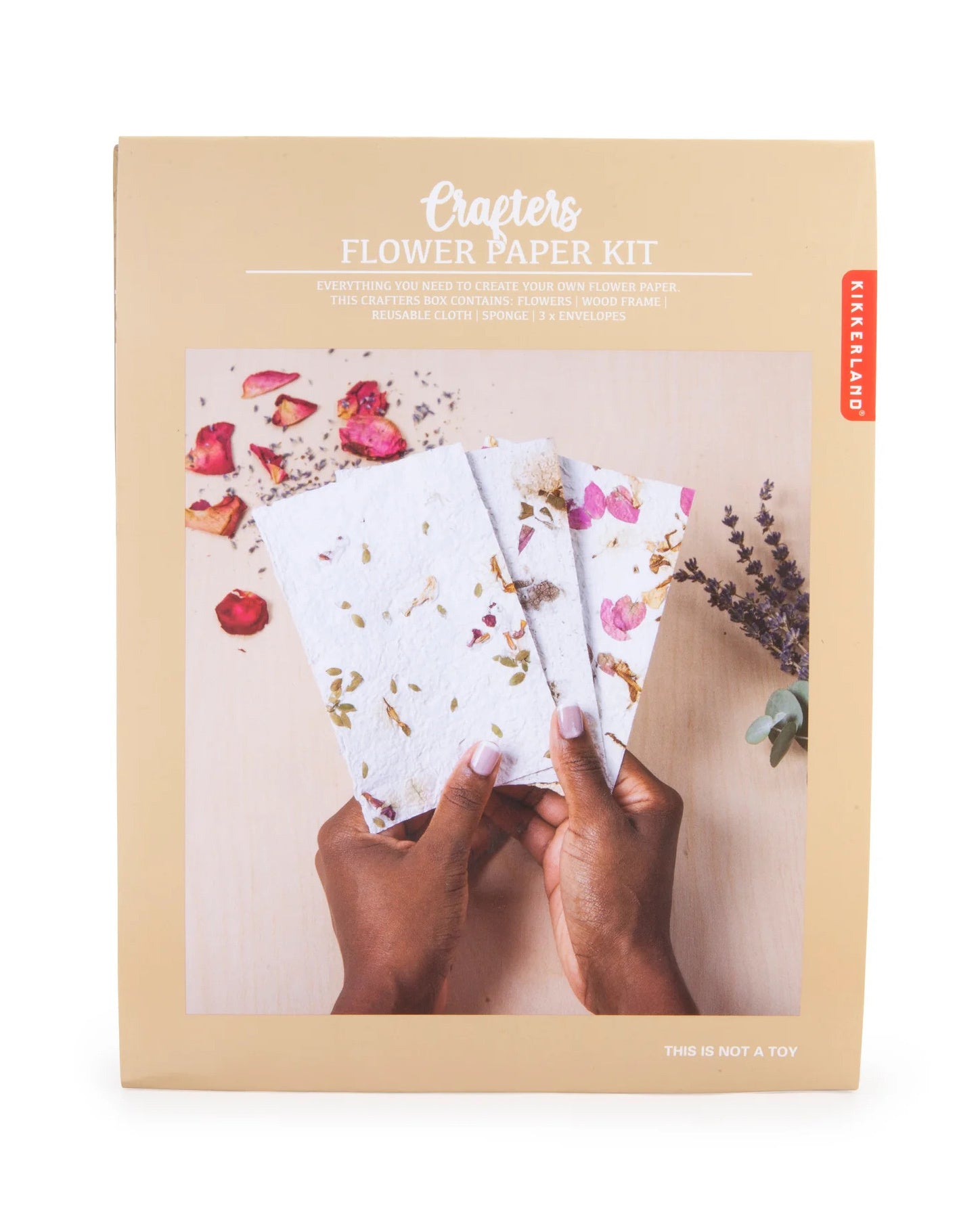 Kikkerland maak je eigen bloemenpapier