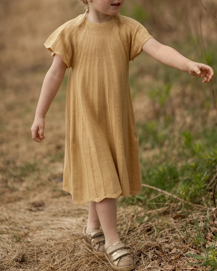 Kinder zomerjurk Vibe - Italien straw -2