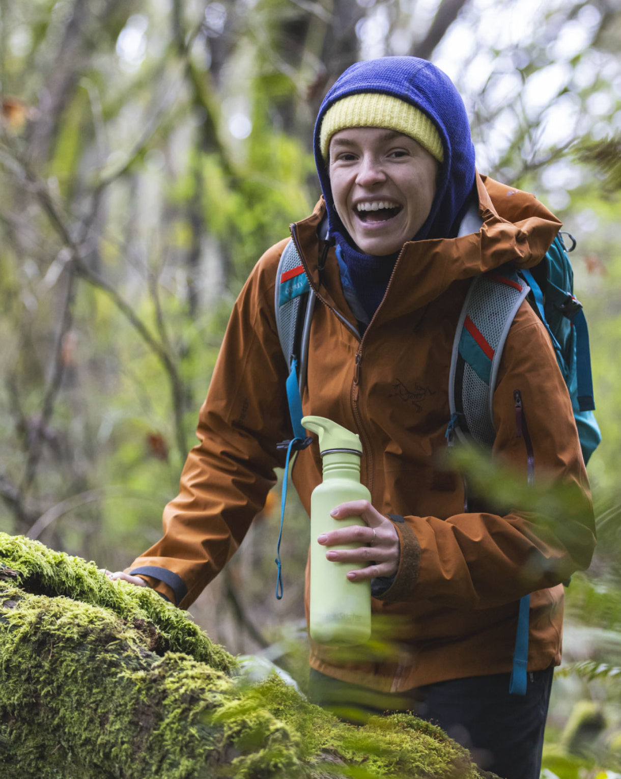 Klean Kanteen - Drinkfles Classic 800 ml met flipsportdop - shadow lime